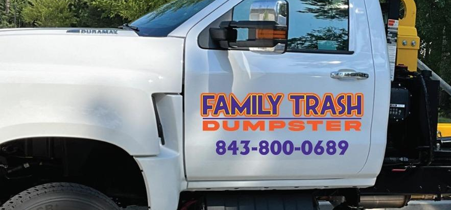 dumpster rental services charleston - Family trash