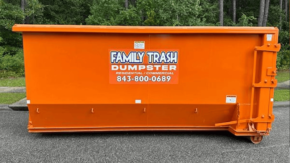 Dumpster Rental Hanahan -Family trash SC