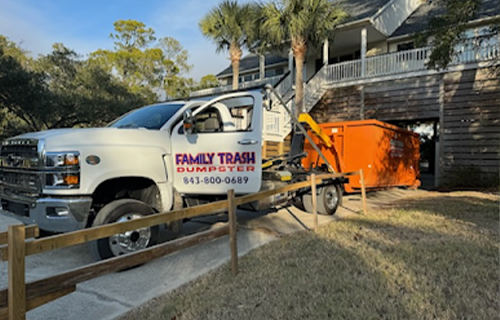 Dumpester Rental in Hanahan - Family trash SC