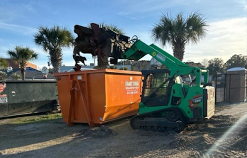 Residential dumpster services in West Ashley- Family trash SC