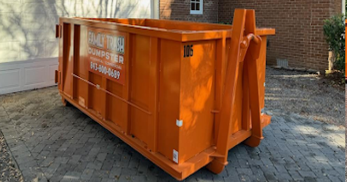 residential dumpster services james island - Family trash SC